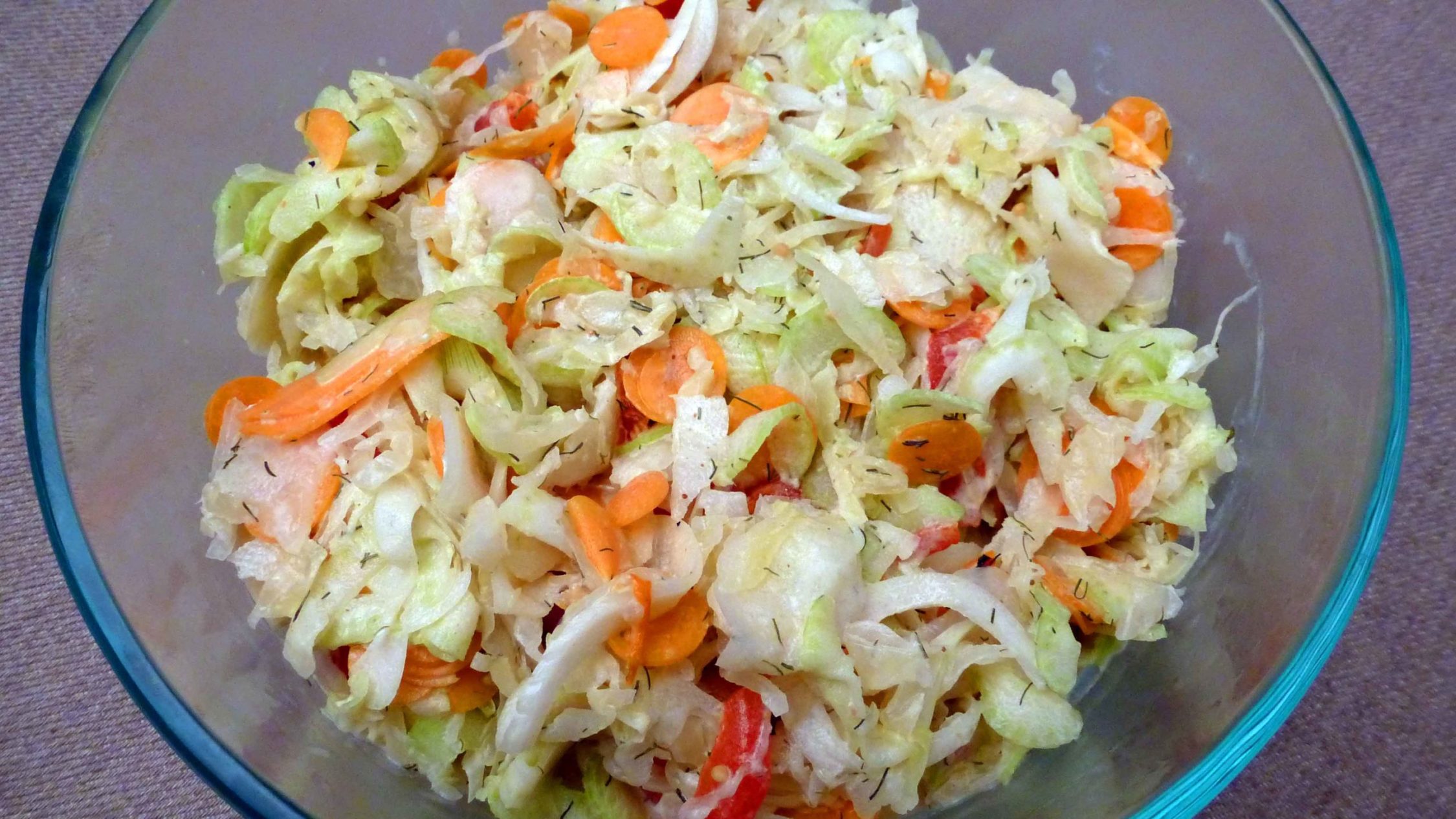 Sauerkraut Salad - Centex Cooks