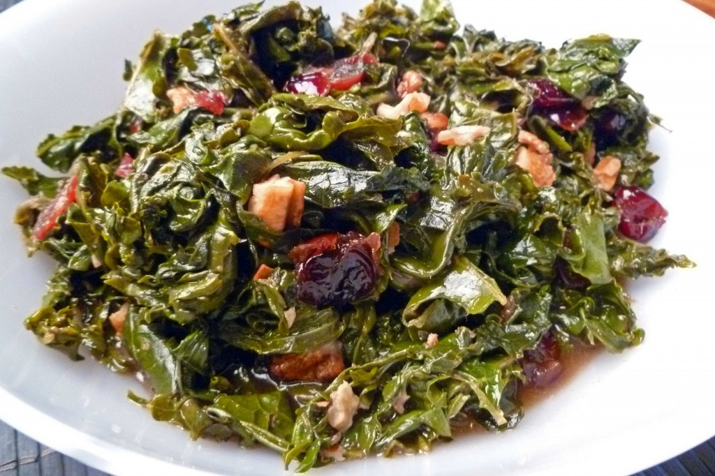 Cranberry Pecan Kale