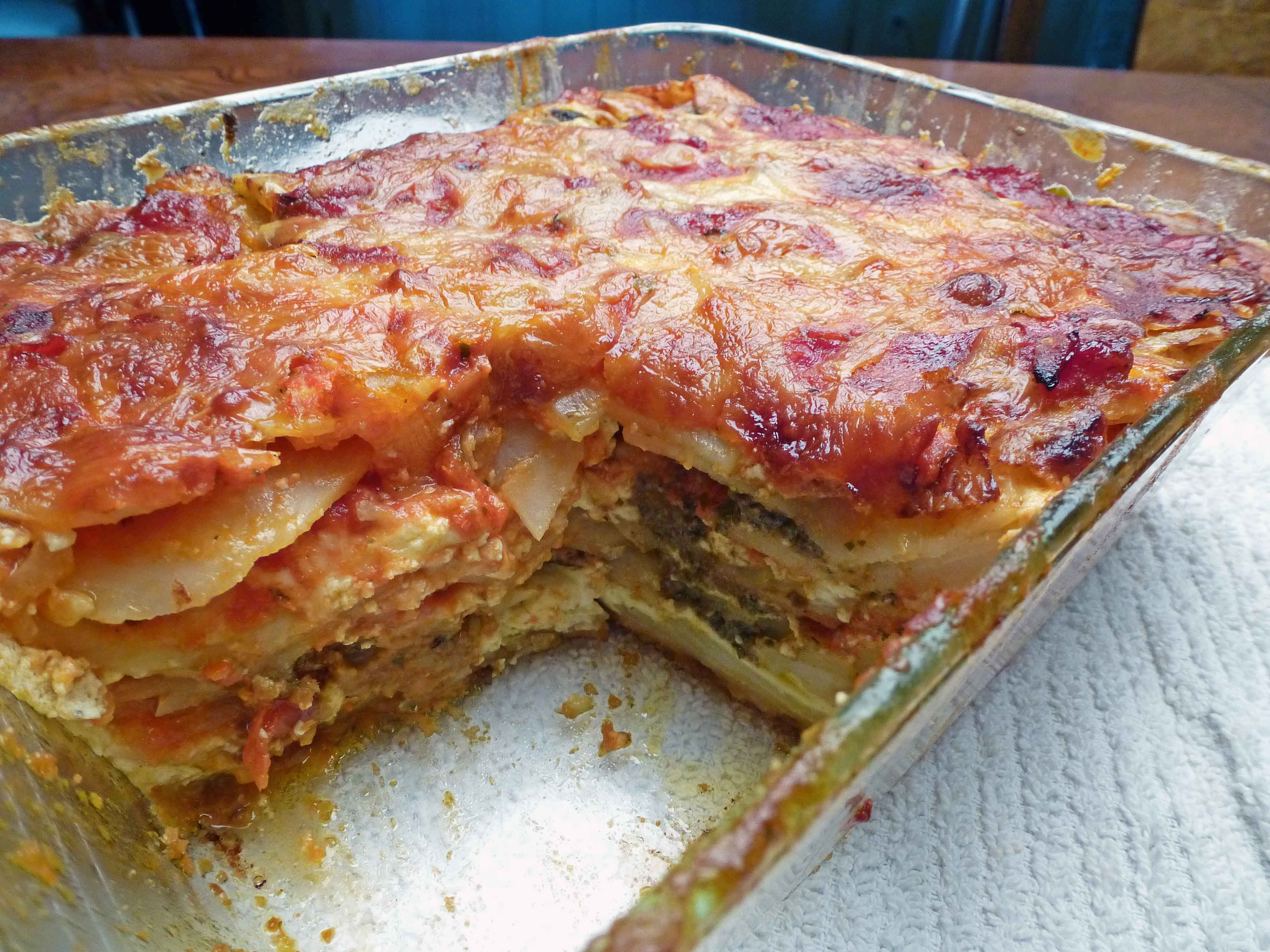 Lots of Lasagna (Gluten free) - Centex Cooks