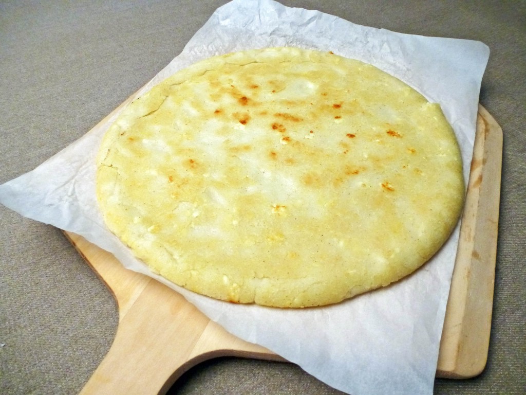 Pre-cooked Arepa for Pizza Crust