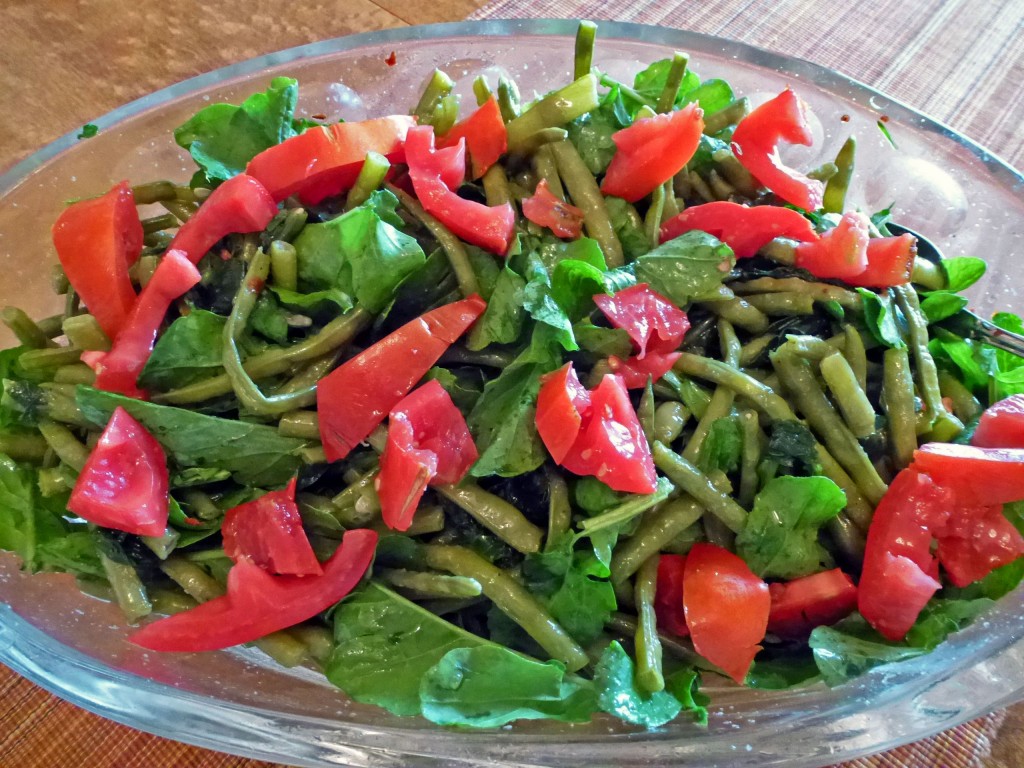 Green Bean and Arugula Salad