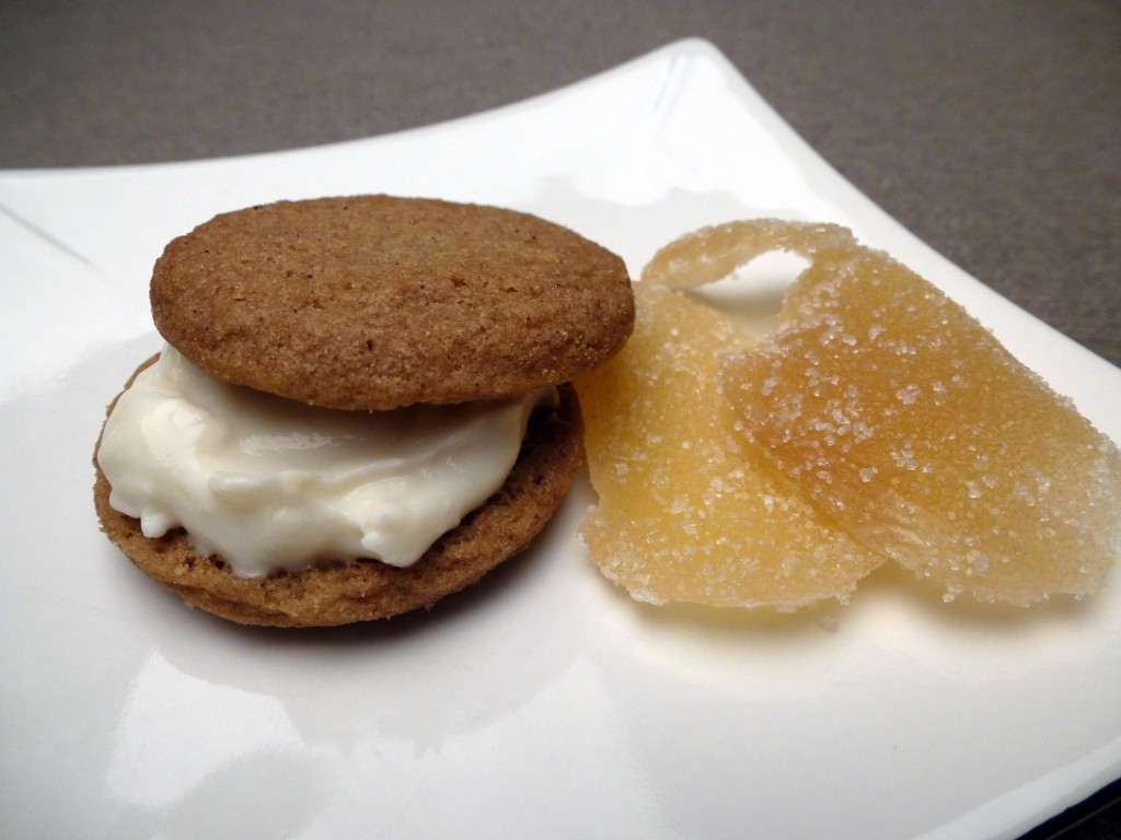 Ginger Snap Sandwich Cookie