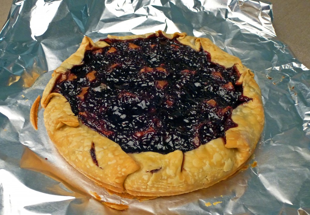Baked Tart With Ring Removed
