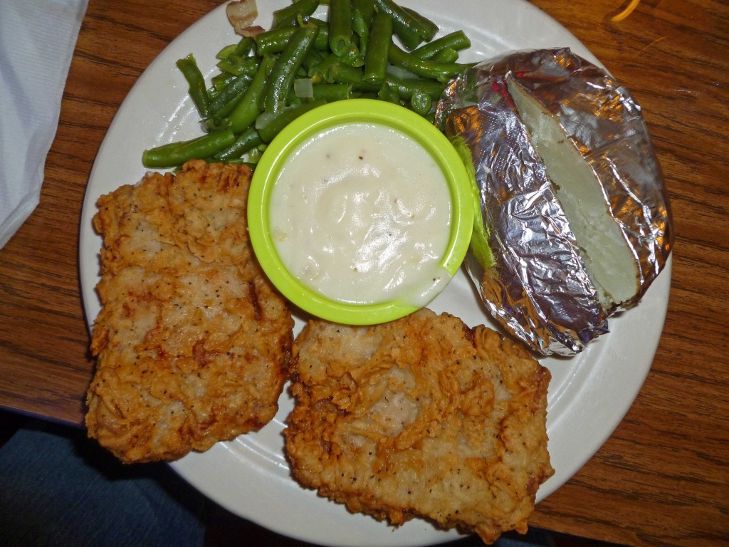 Fried Pork Chop Plate