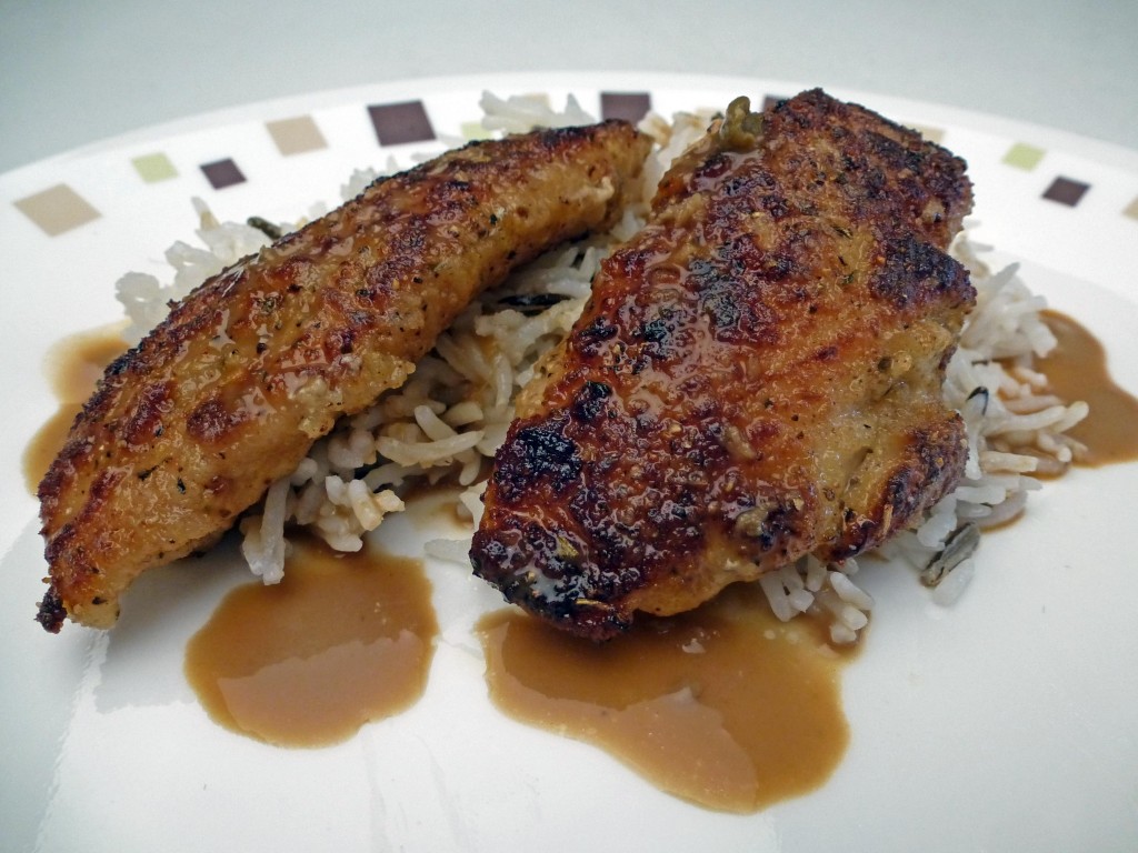 Chicken Tenders with Balsamic Sauce