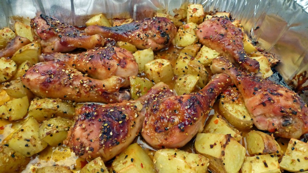 Asian Chicken and Potatoes