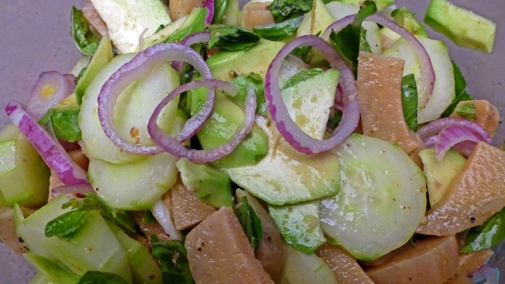Avocado and Artichoke Salad