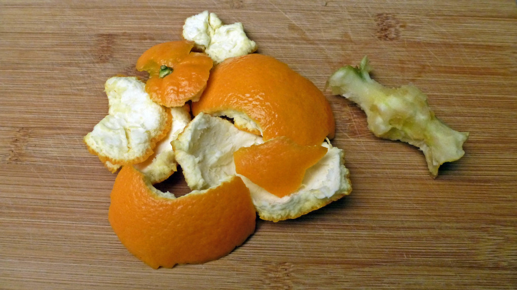 Orange Peel Apple Core