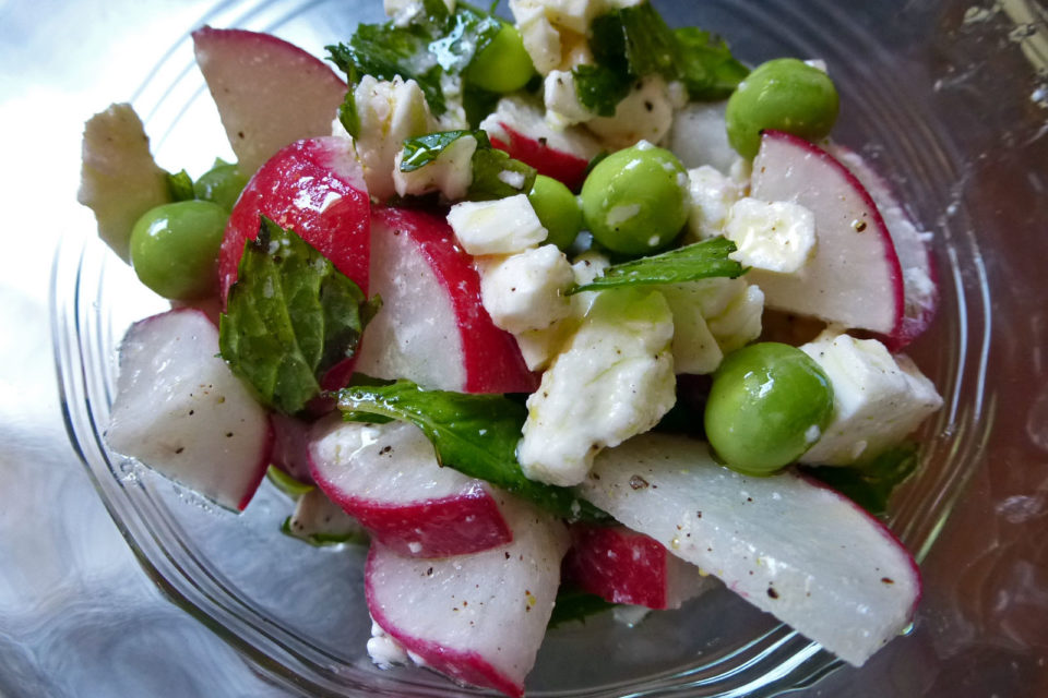 radish-and-pea-salad