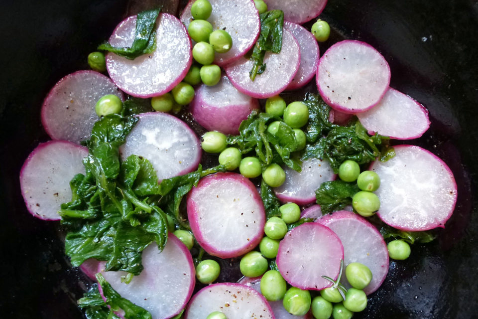 sauteed-radishes-and-peas
