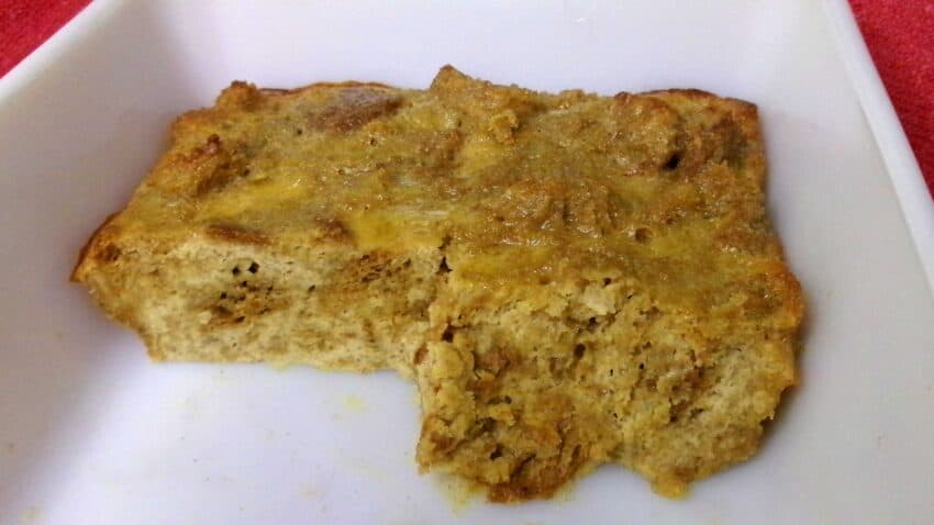Sour Cream Bread Pudding